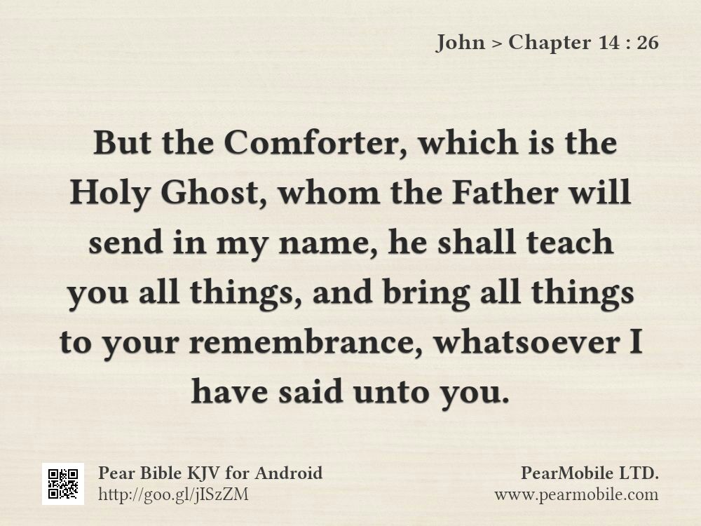 John, Chapter 14:26